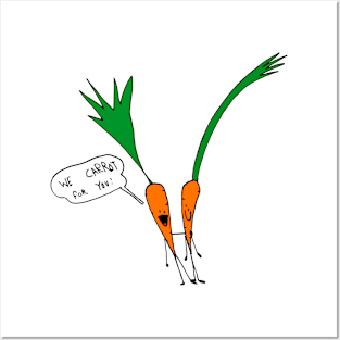 We carrot for you! Posters and Art